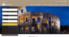 Desktop Screenshot of hotelsolis.it